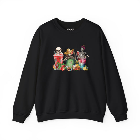 Boozy Bones Women’s Heavy Blend Crewneck Sweatshirt