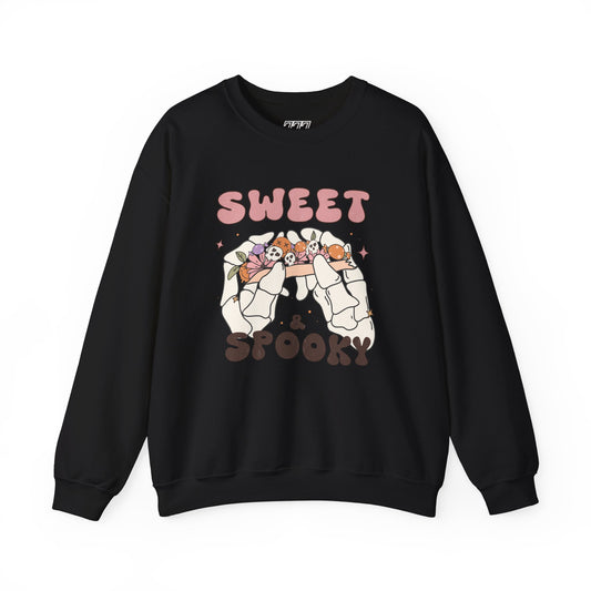 Sweet & Spooky II Women's Heavy Blend Crewneck Sweatshirt