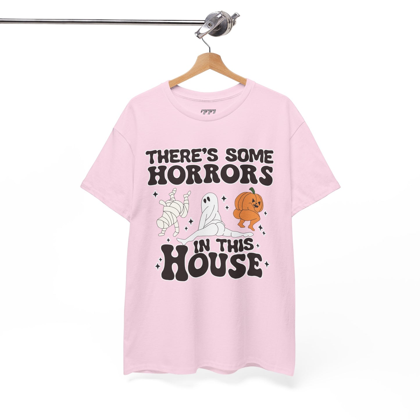 There's Some Horrors In This House Unisex Heavy Cotton T-Shirt