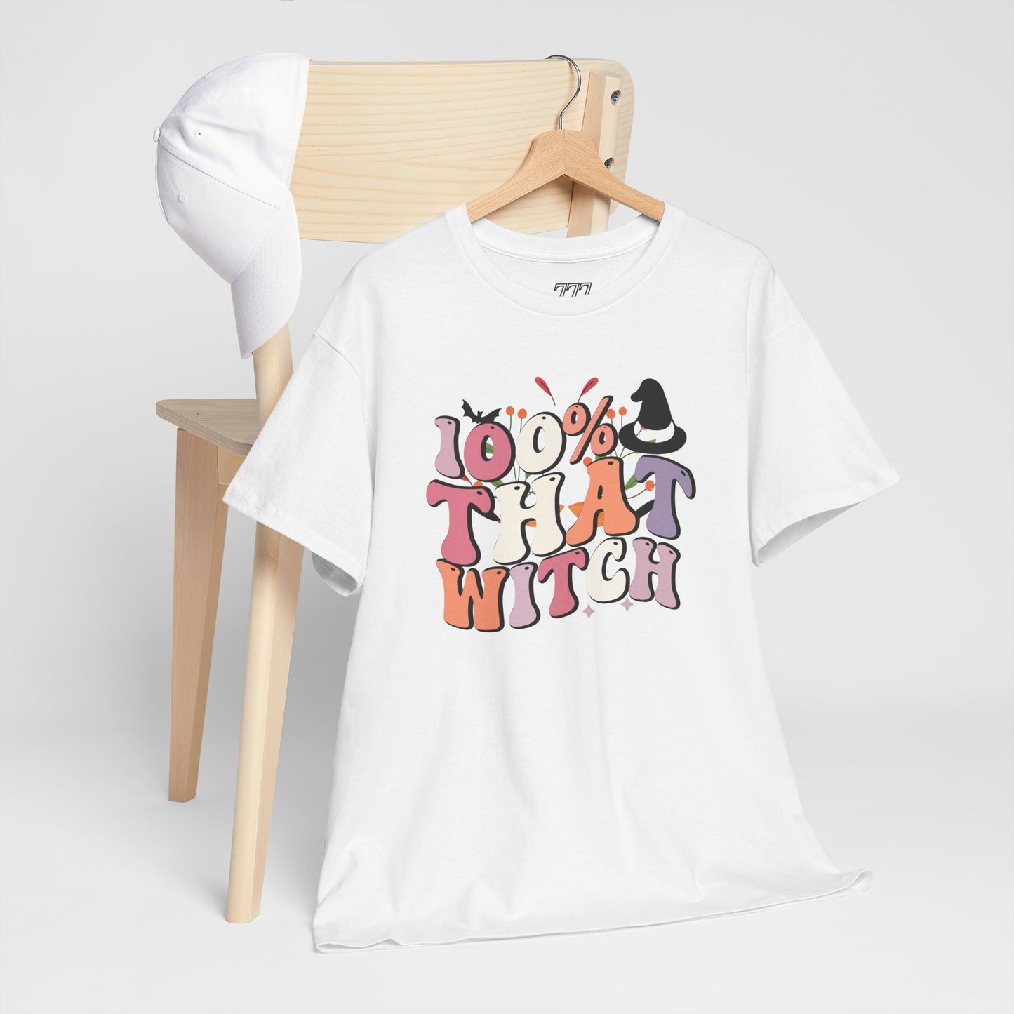 100% That Witch Women's Heavy Cotton T-Shirt