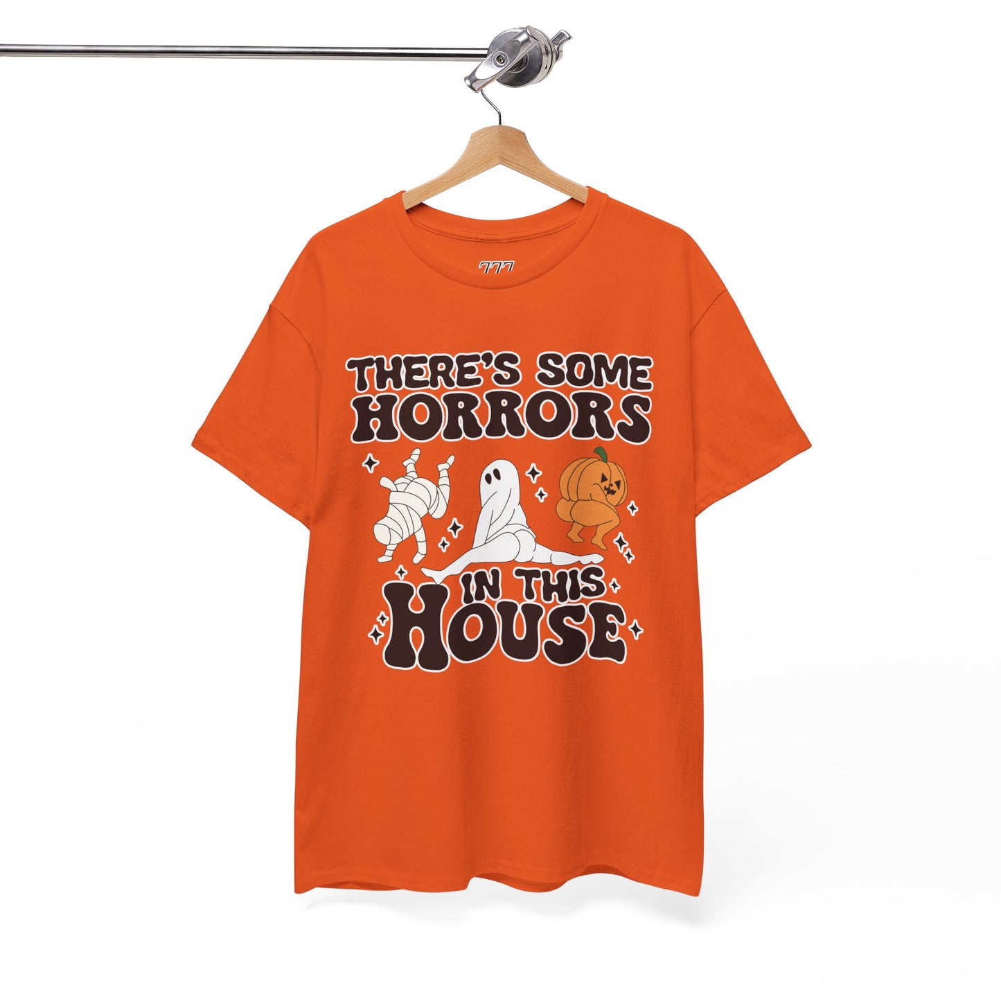 There's Some Horrors In This House Unisex Heavy Cotton T-Shirt
