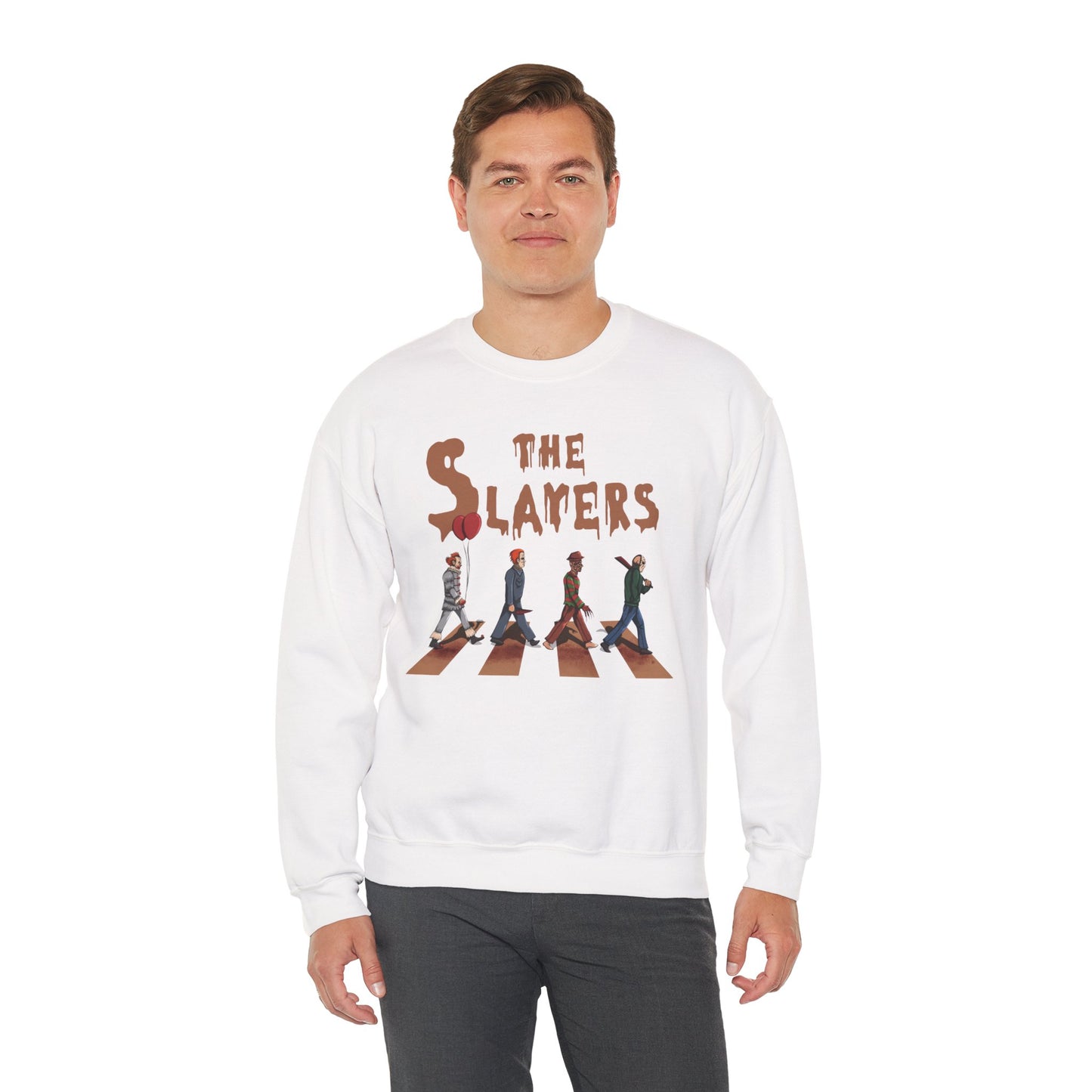 The Slayers Unisex Heavy Blend Crewneck Sweatshirt