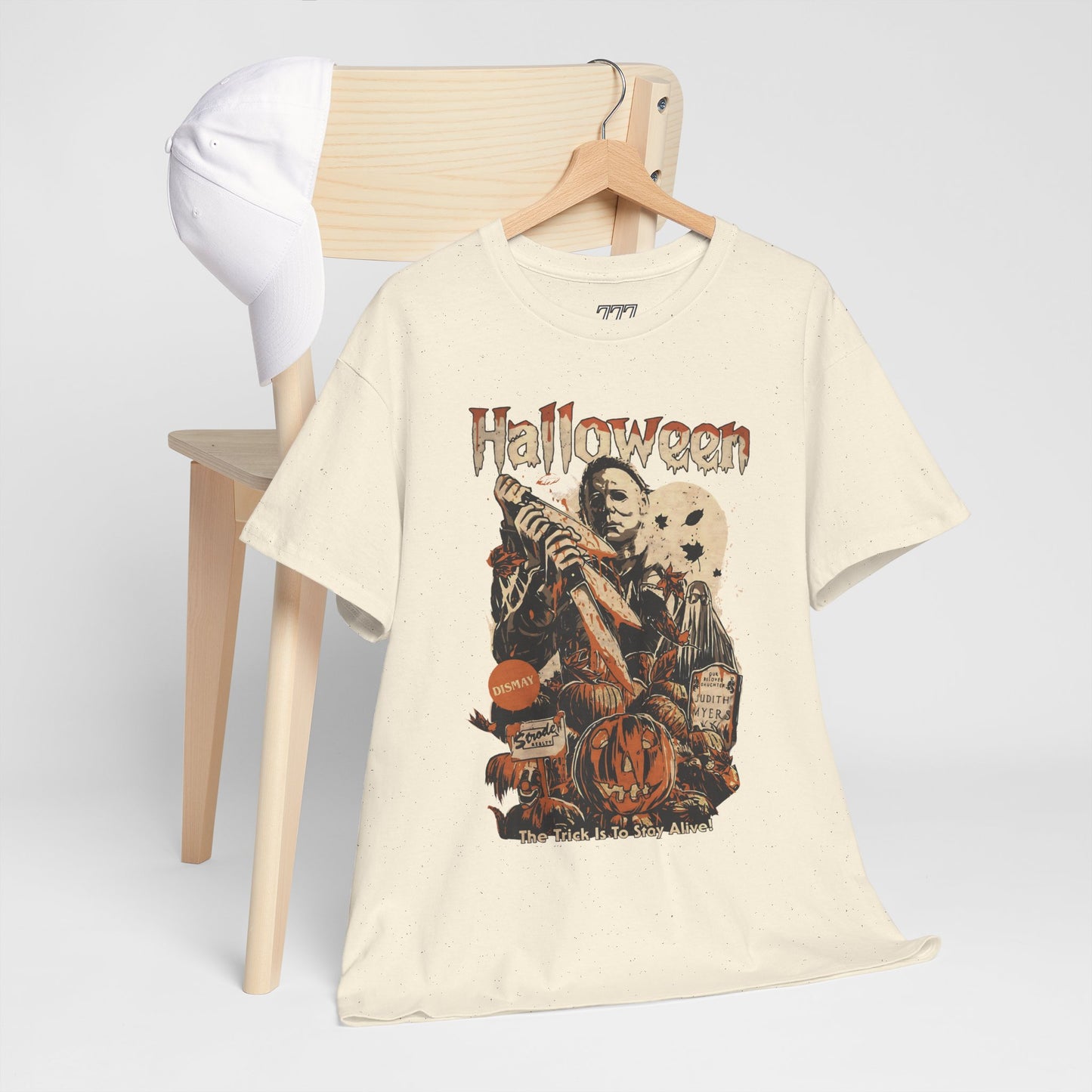 The Trick Is To Stay Alive Unisex Heavy Cotton T-Shirt