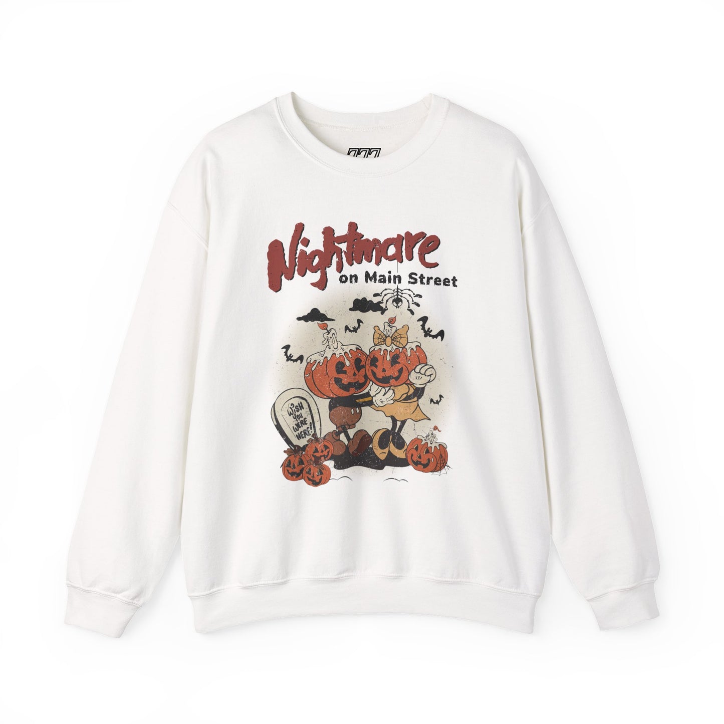Nightmare On Main Street Unisex Heavy Blend Crewneck Sweatshirt