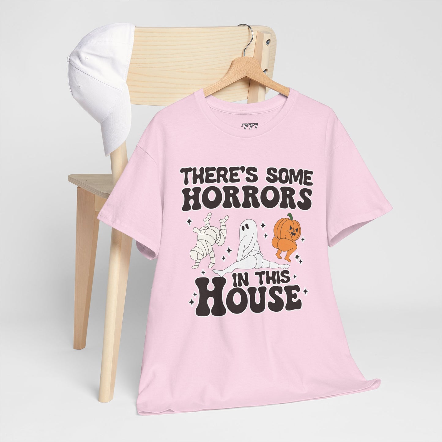 There's Some Horrors In This House Unisex Heavy Cotton T-Shirt