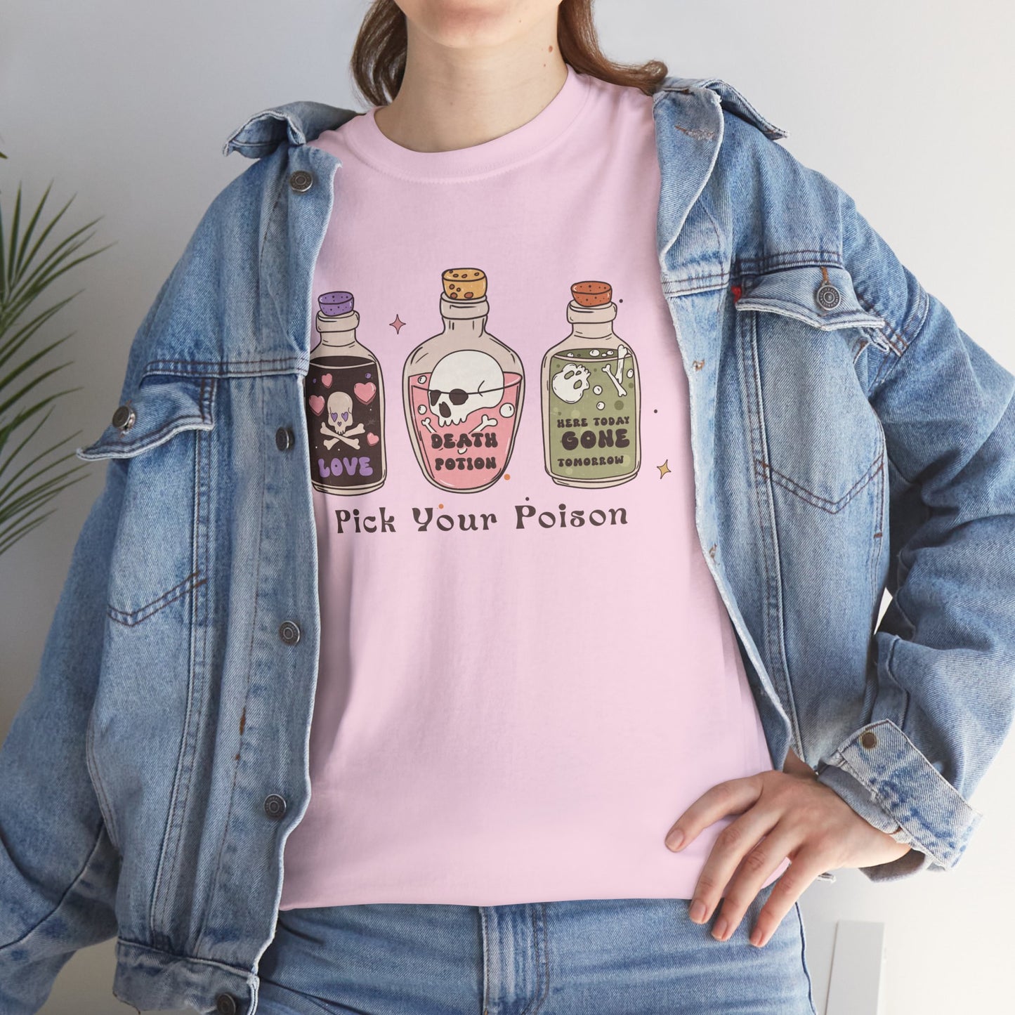 Pick Your Poison Women's Heavy Cotton T-Shirt