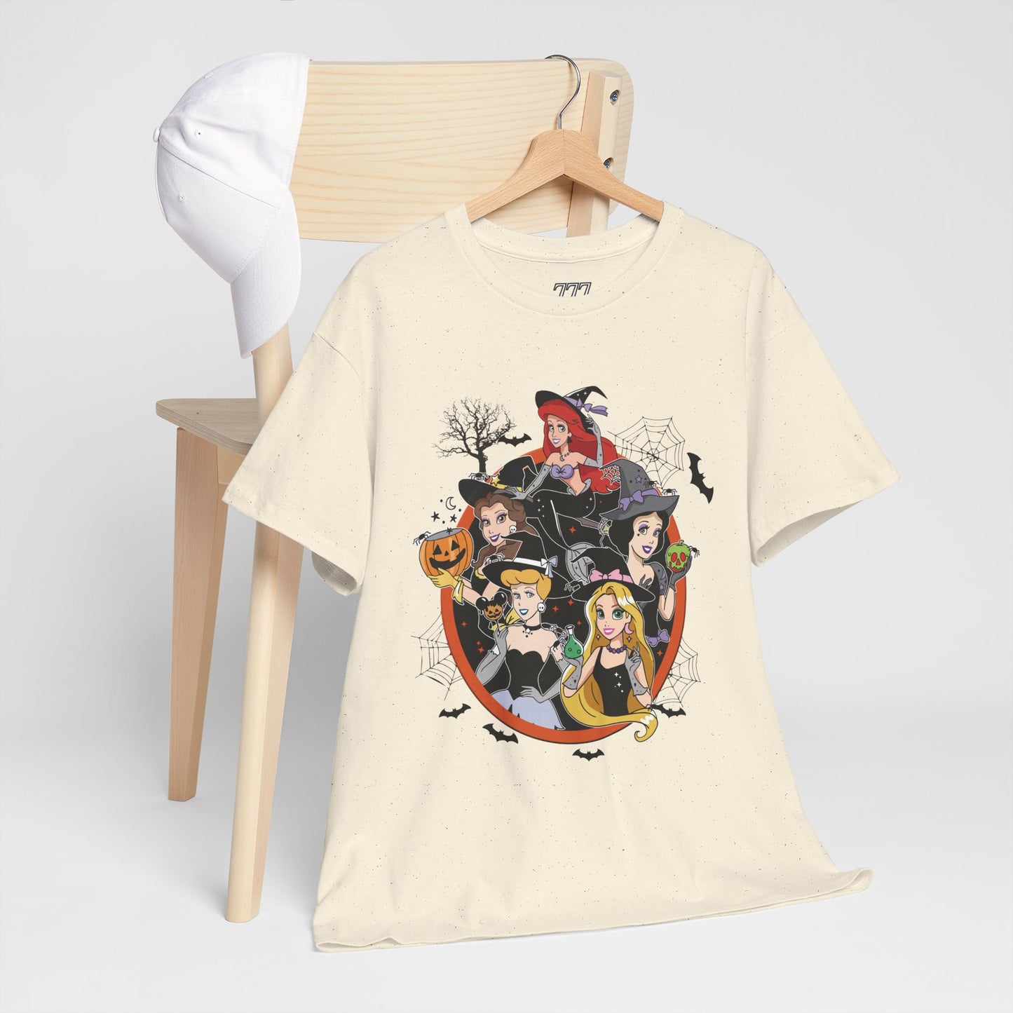 Princess Halloween-Themed Unisex Heavy Cotton T-Shirt