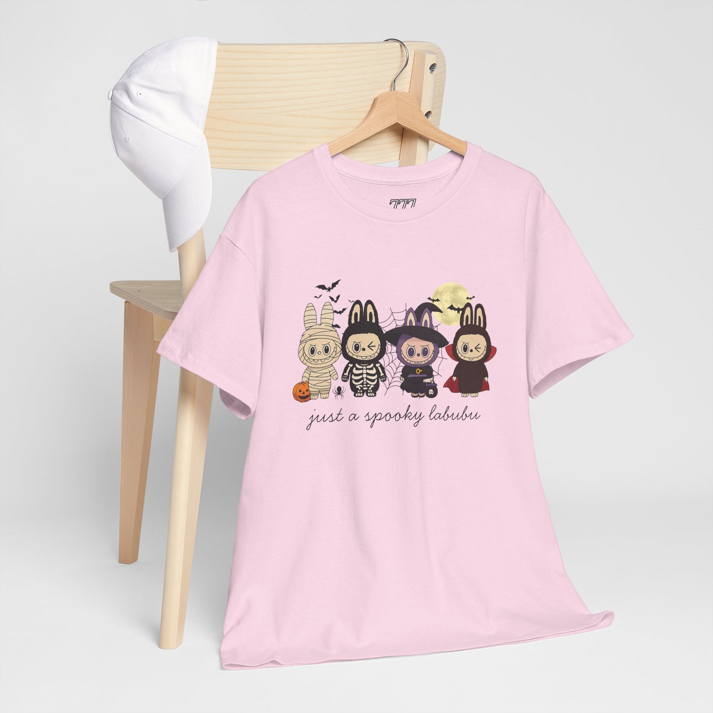 Just A Spooky Labubu Women's Heavy Cotton T-Shirt