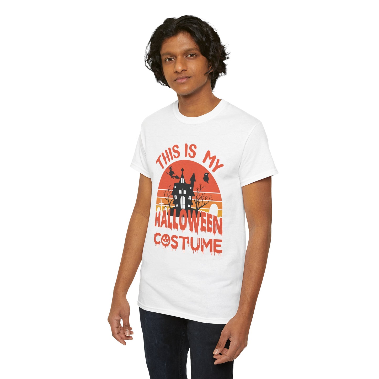 This Is My Halloween Costume Unisex Heavy Cotton T-Shirt