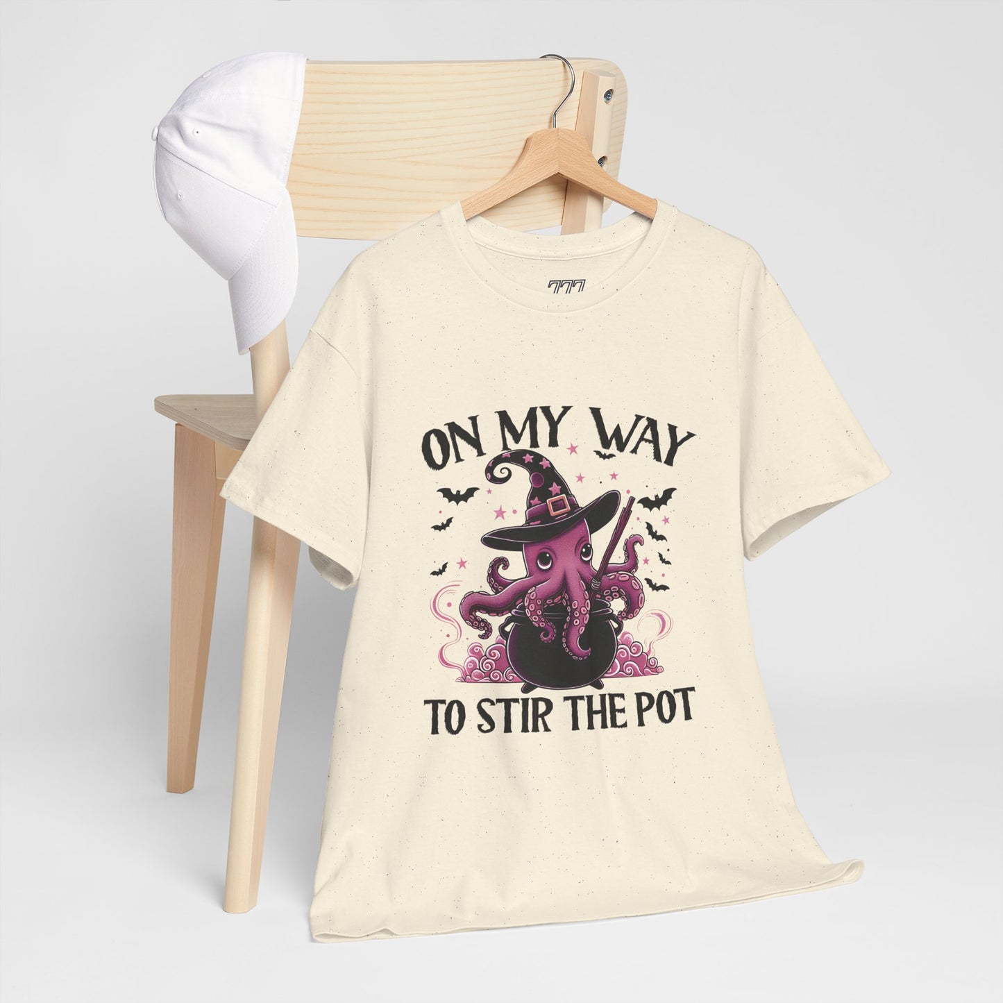 On My Way To Stir The Pot Unisex Heavy Cotton T-Shirt
