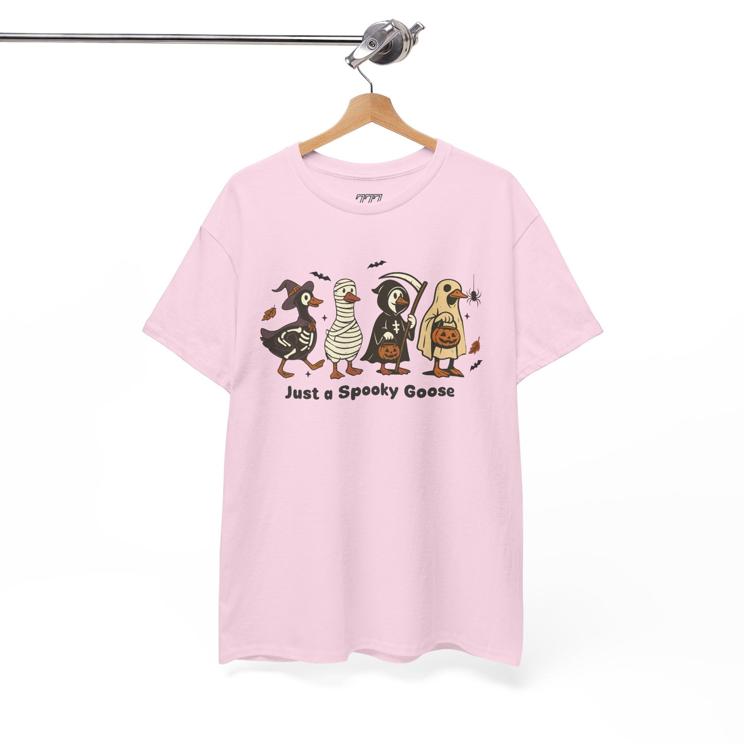 Just A Spooky Goose Unisex Heavy Cotton T-Shirt