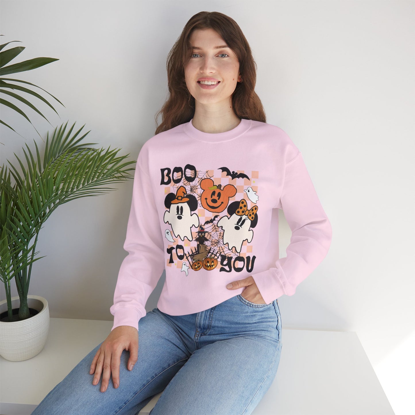 BOO To You Unisex Heavy Blend Crewneck Sweatshirt