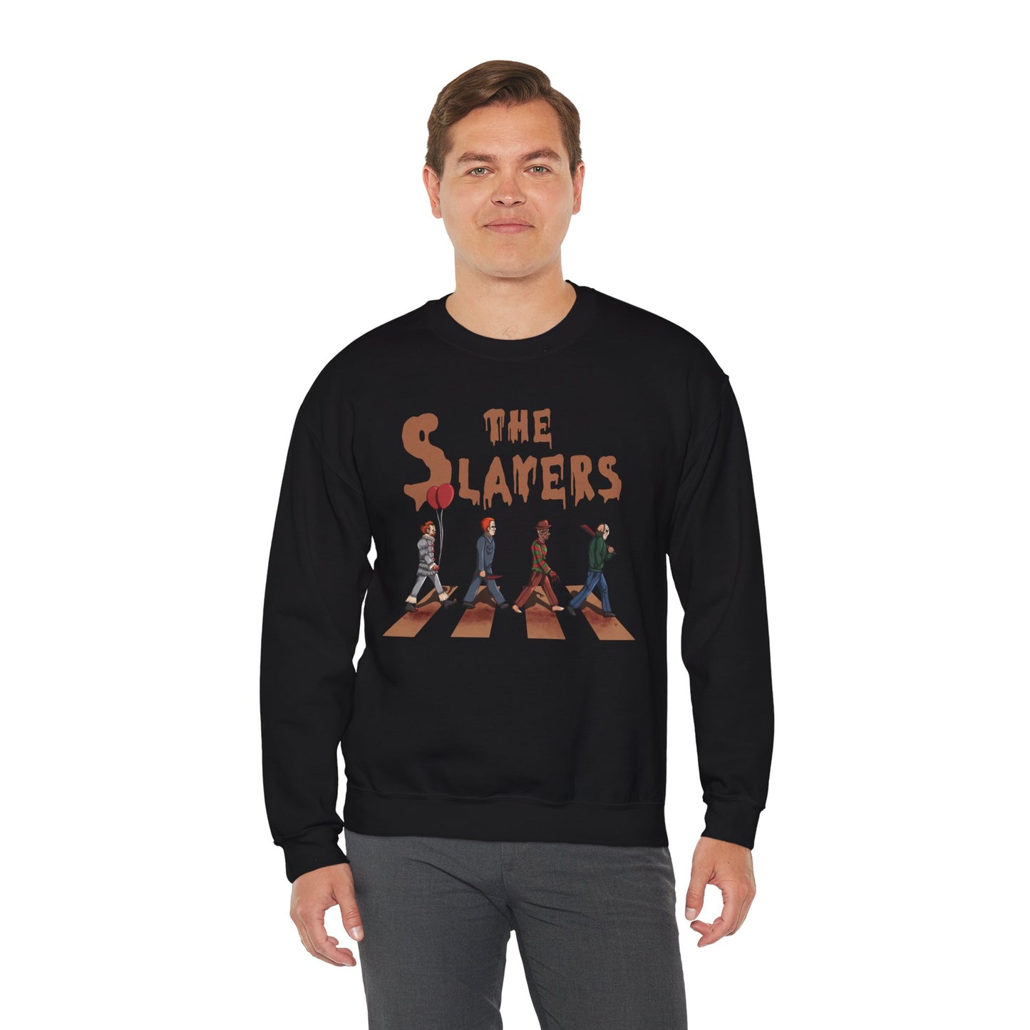 The Slayers Unisex Heavy Blend Crewneck Sweatshirt
