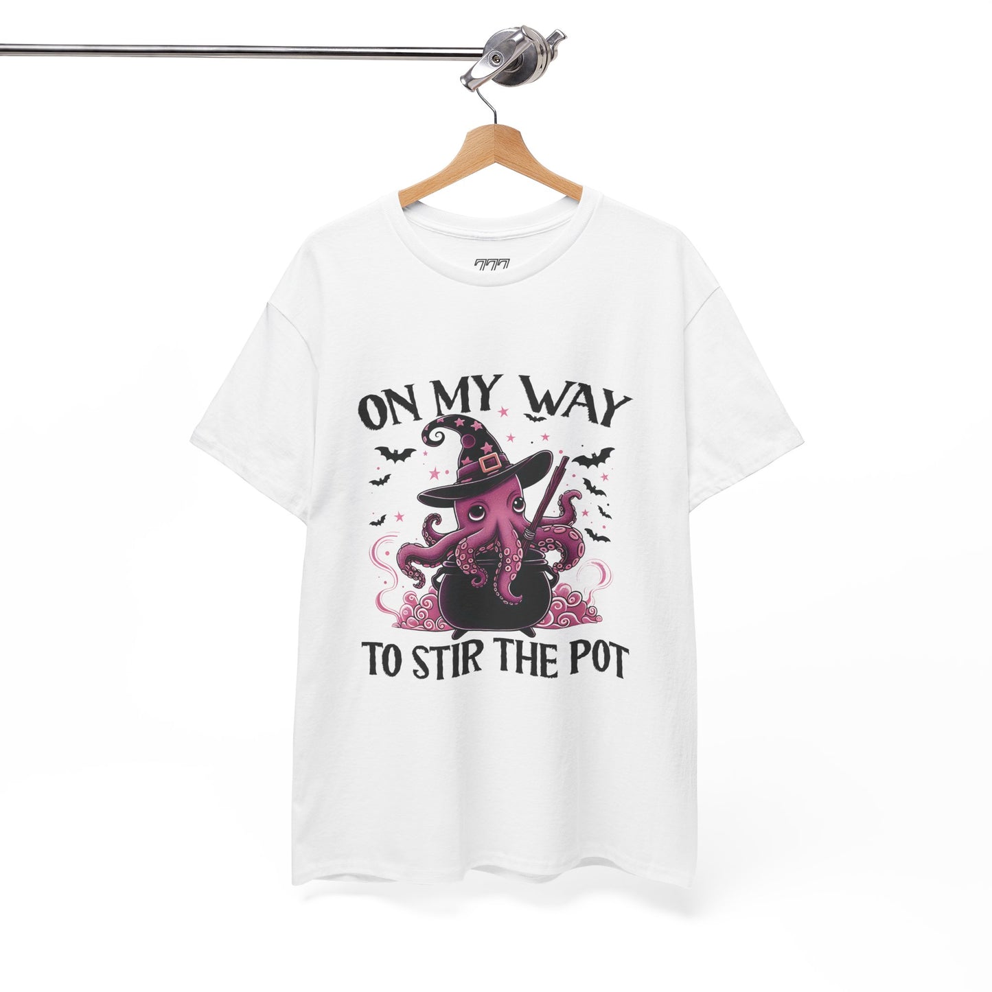 On My Way To Stir The Pot Unisex Heavy Cotton T-Shirt