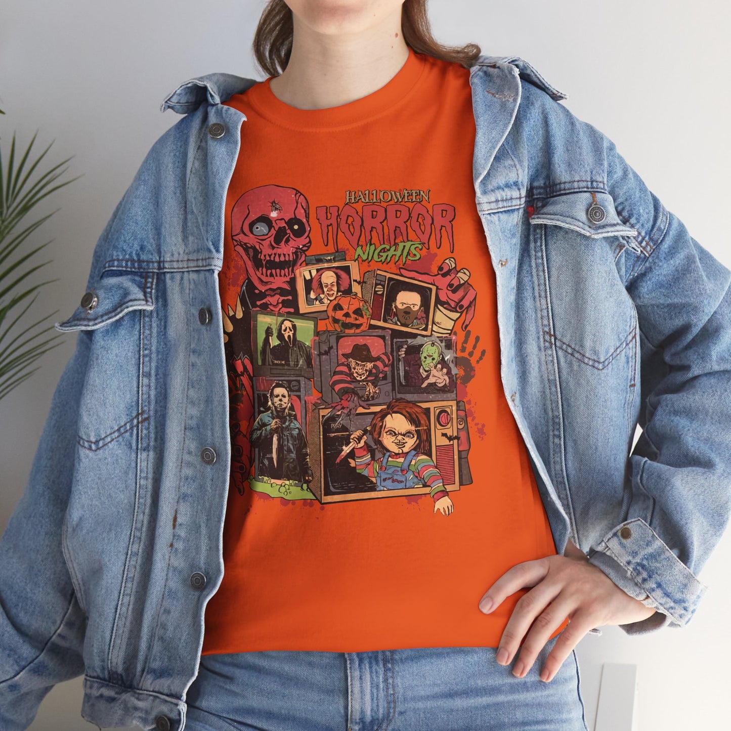 Halloween Horror Nights Unisex Heavy Cotton T-Shirt