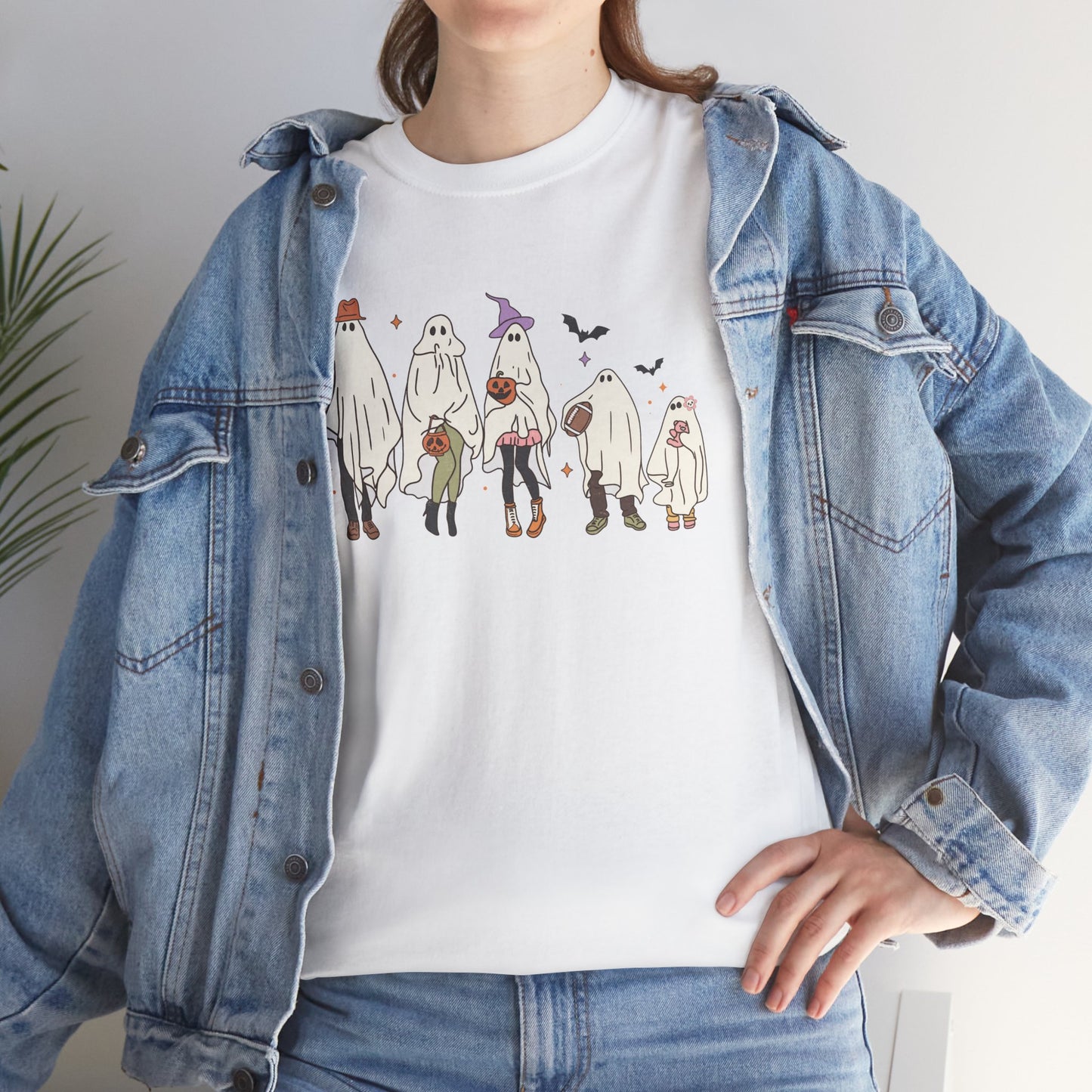 Ghost Family Unisex Heavy Cotton T-Shirt