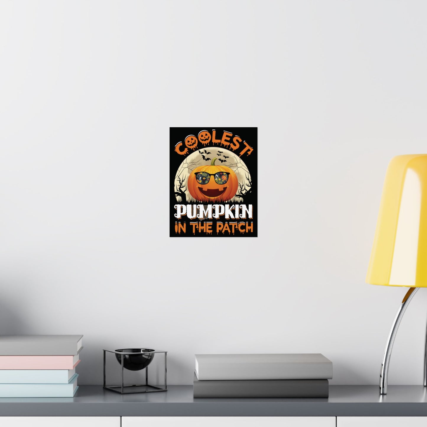 Coolest Pumpkin In The Patch Halloween Poster