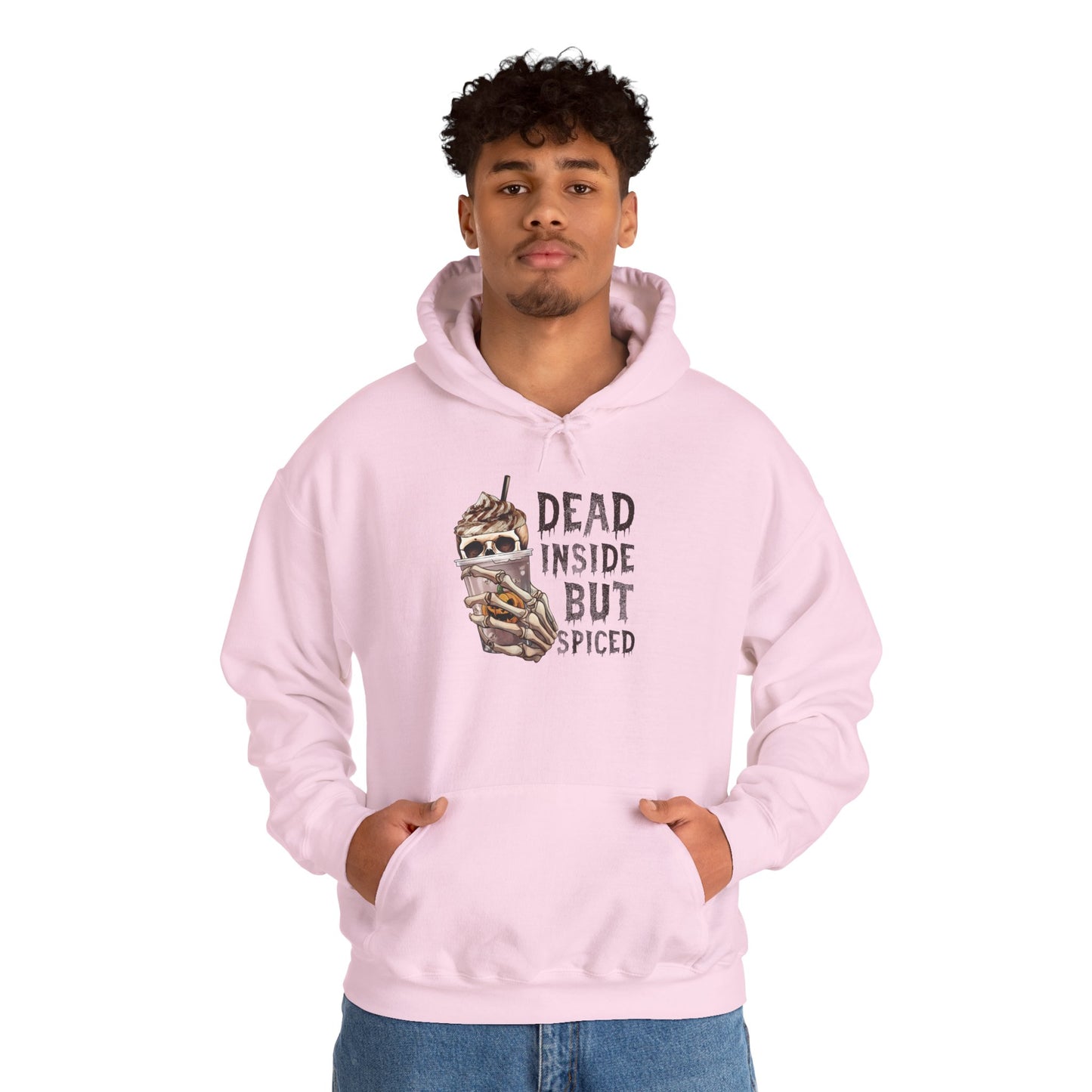 Dead Inside But Spiced Unisex Heavy Blend Hoodie