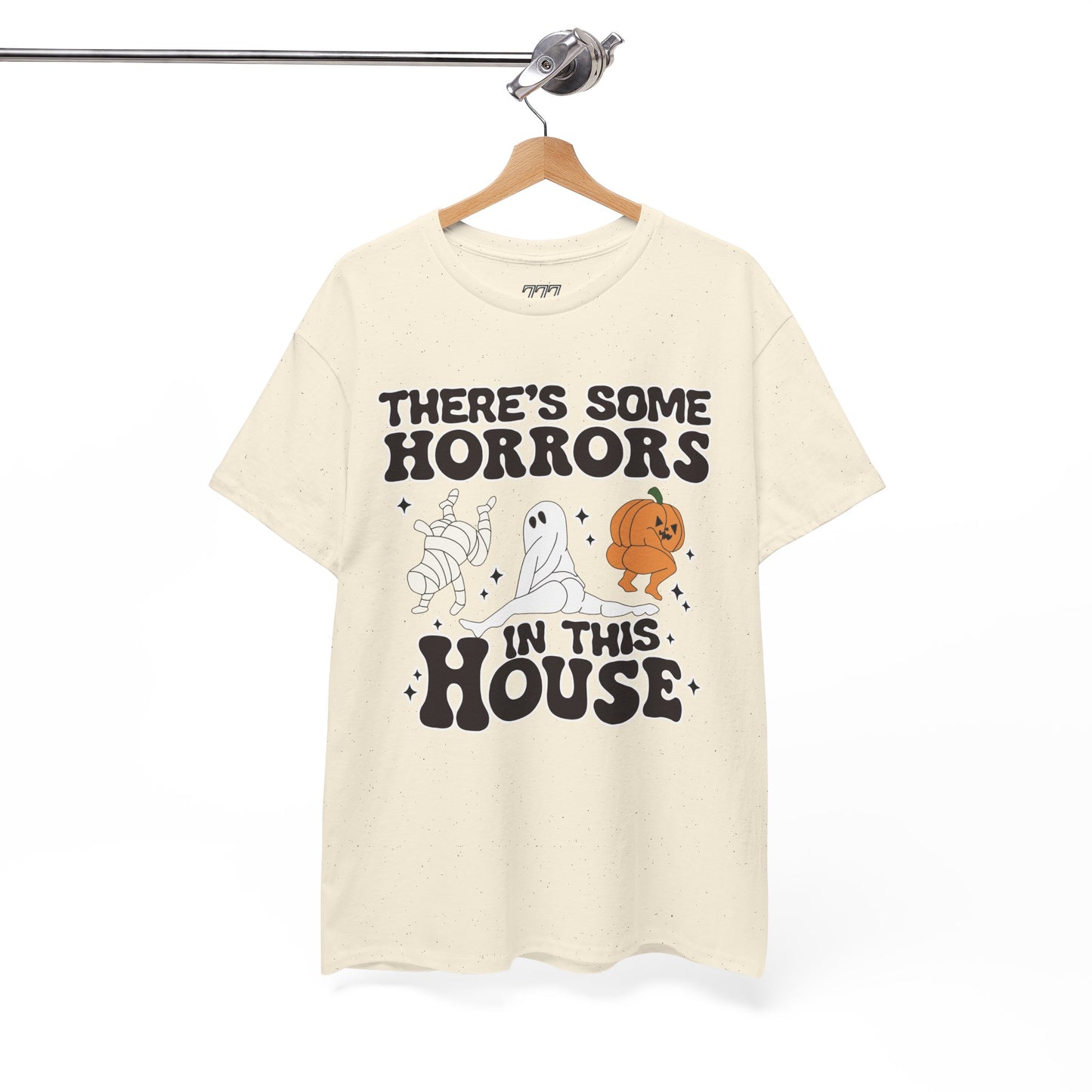 There's Some Horrors In This House Unisex Heavy Cotton T-Shirt