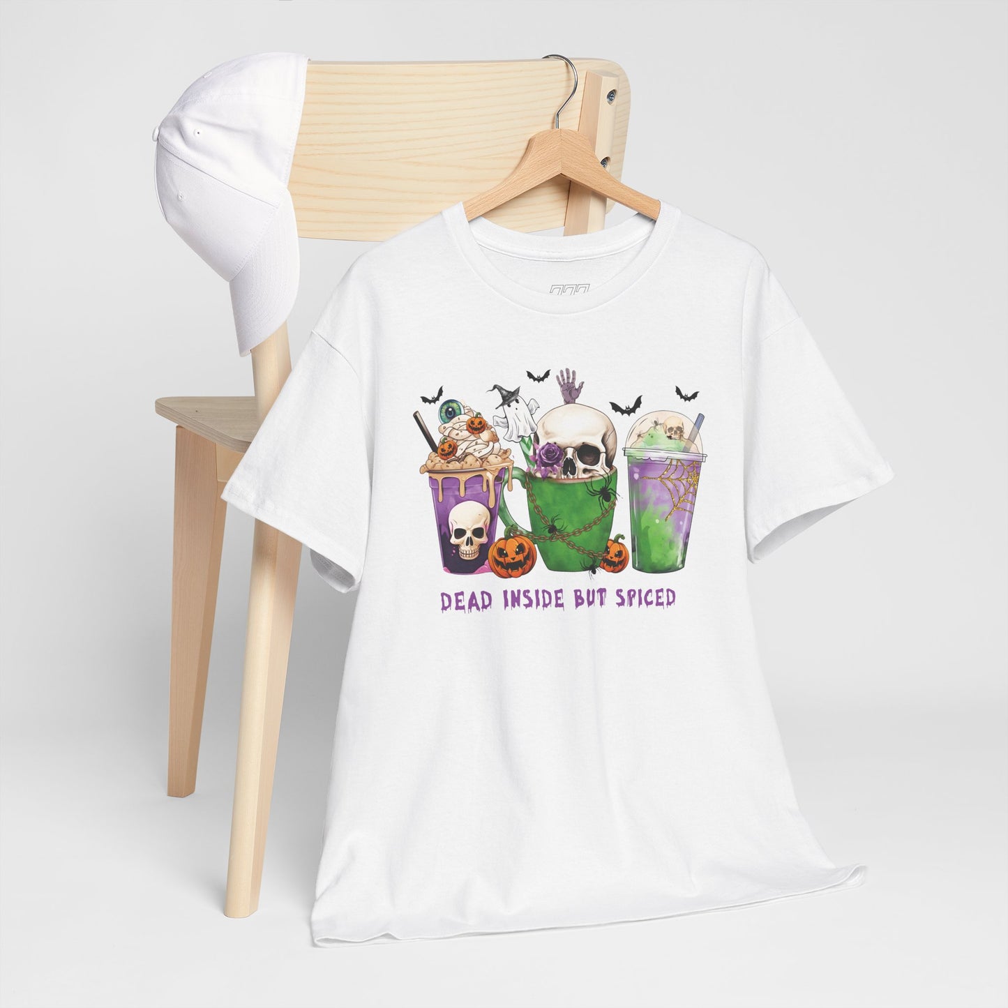 Dead Inside But Spiced II Unisex Heavy Cotton T-Shirt