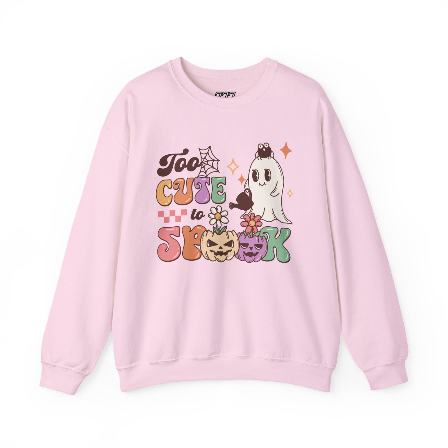 Too Cute To Spook Women's Heavy Blend Crewneck Sweatshirt