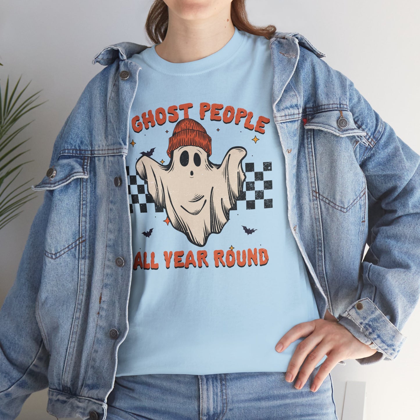 I Ghost People All Year Round Unisex Heavy Cotton T-Shirt
