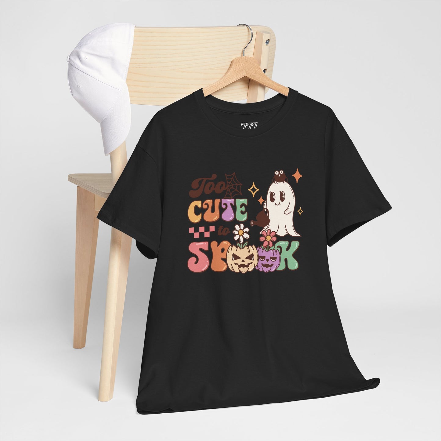 Too Cute To Spook Unisex Heavy Cotton T-Shirt