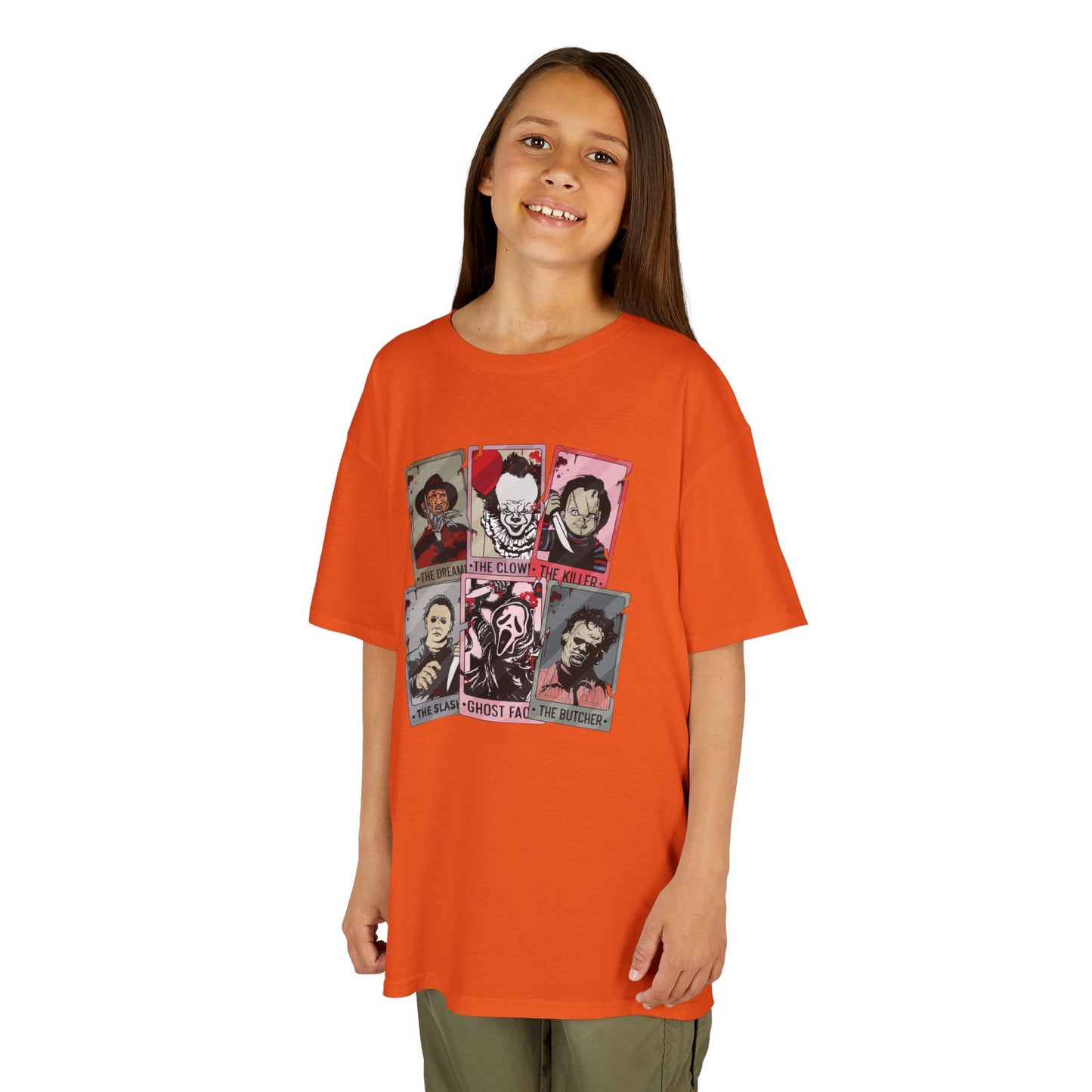 Horror Legends Kids Heavy Cotton T-Shirt