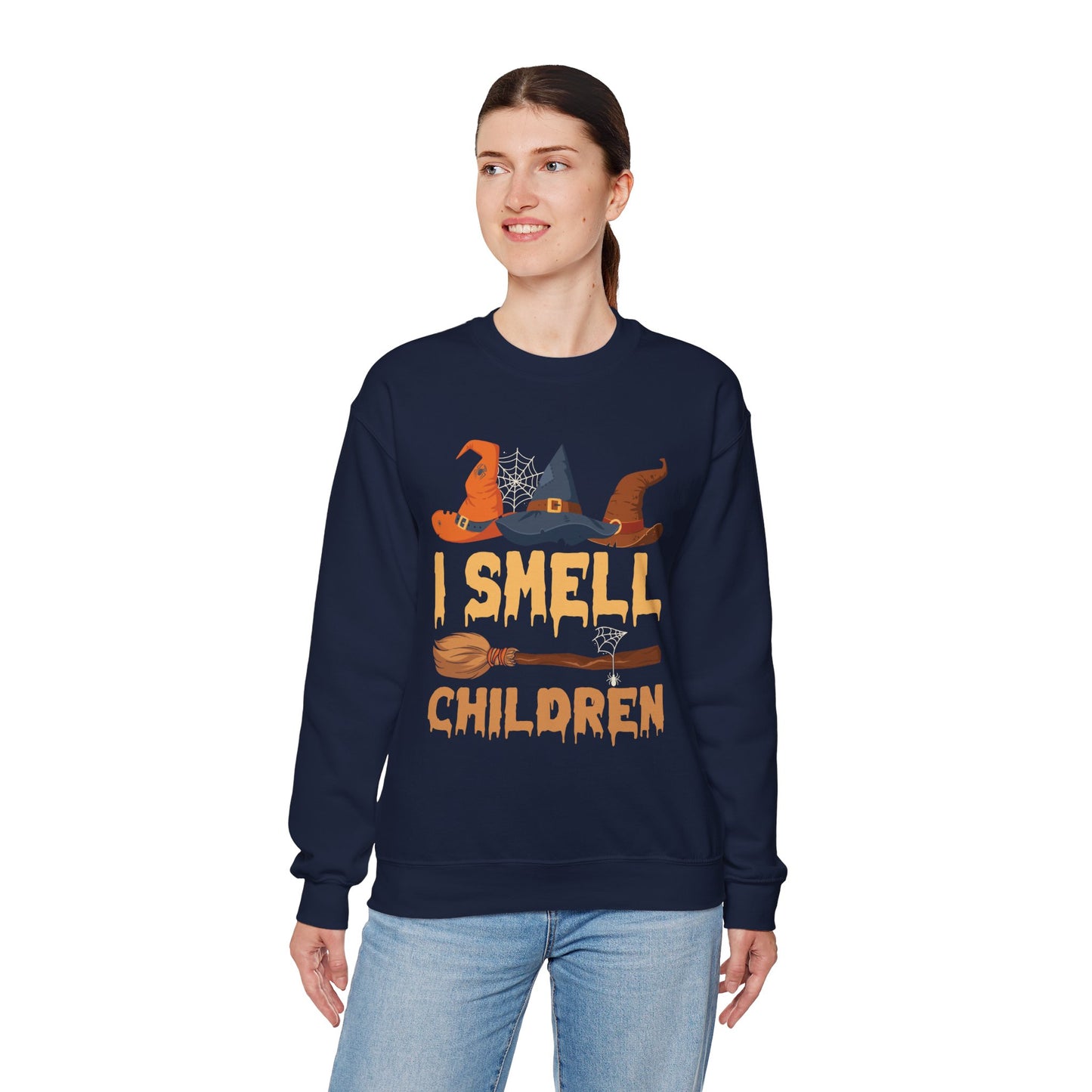 I Smell Children Women's Heavy Blend Crewneck Sweatshirt