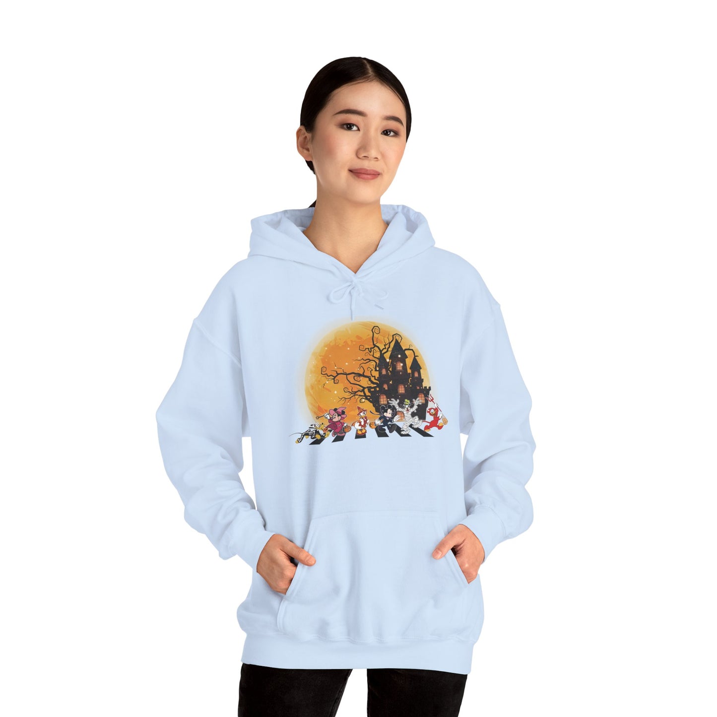 Haunted Crosswalk Unisex Heavy Blend Hoodie