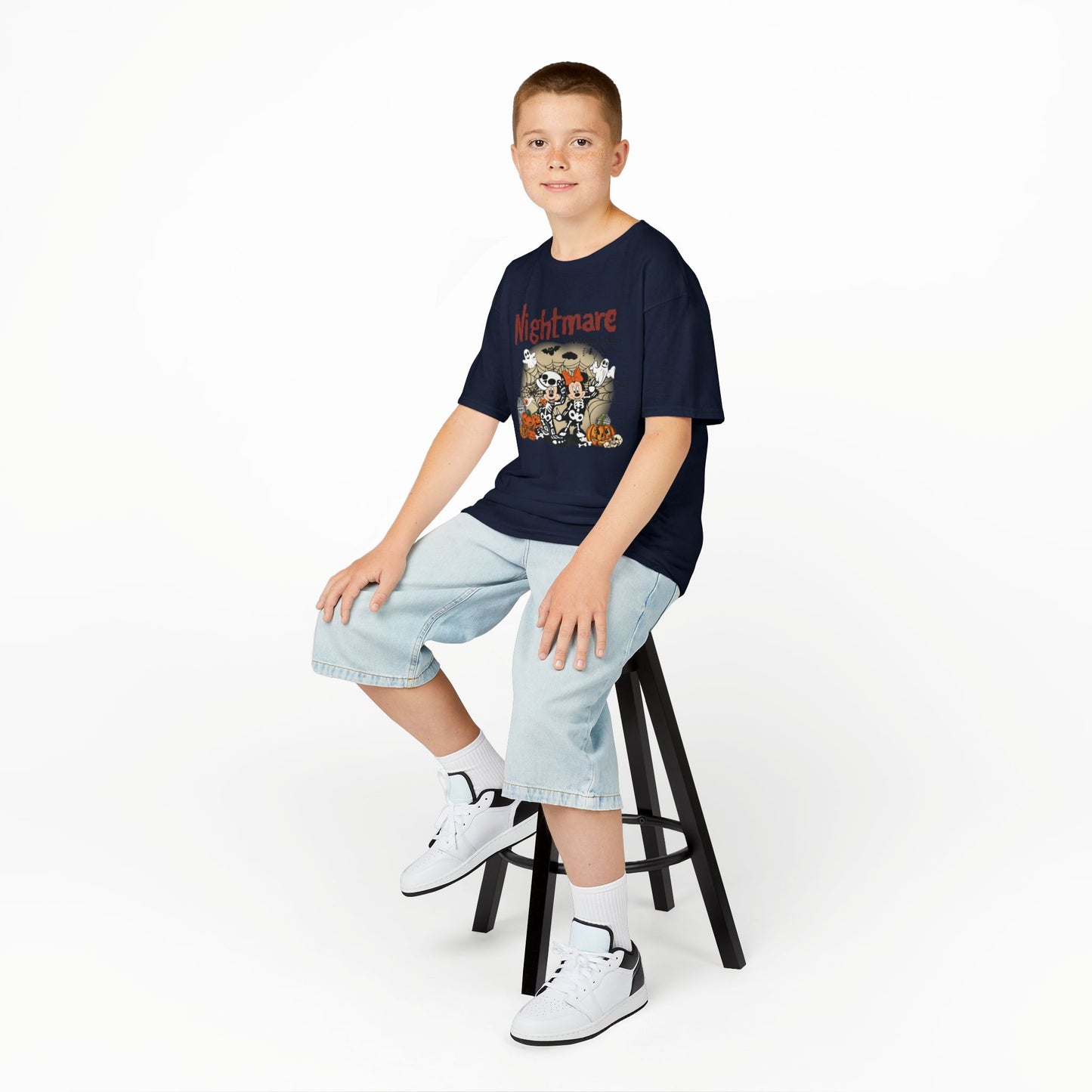 Nightmare On Main Street IV Kids Heavy Cotton T-Shirt