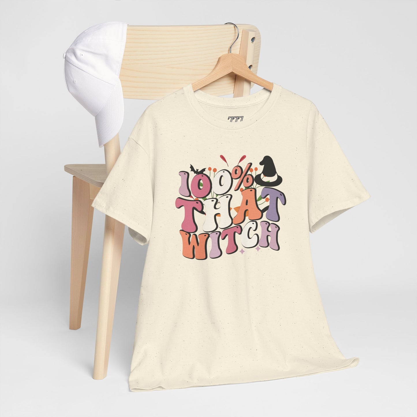 100% That Witch Women's Heavy Cotton T-Shirt