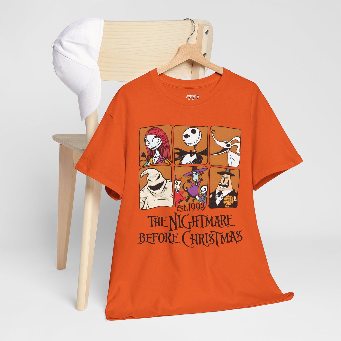 The Nightmare Before Christmas Unisex Heavy Cotton T-Shirt