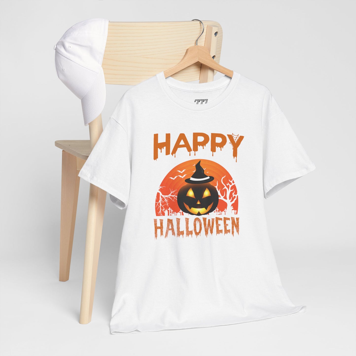 Happy Halloween Unisex Heavy Cotton T-Shirt