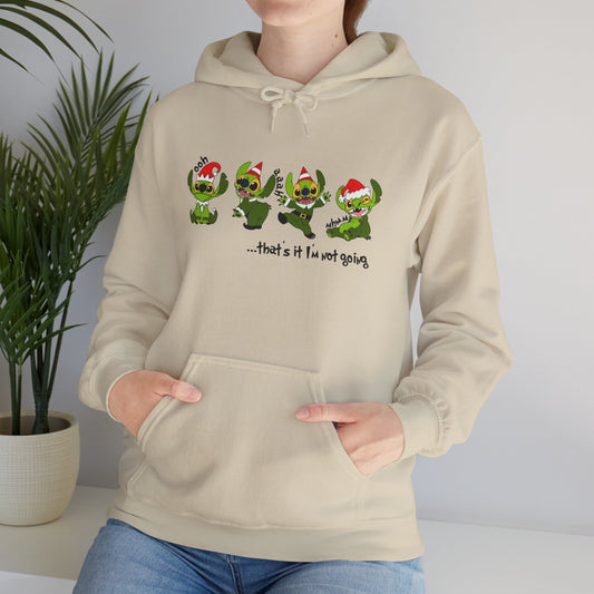 That’s It I’m Not Going Christmas Hoodie II – Funny Unisex Heavy Blend Holiday Sweatshirt
