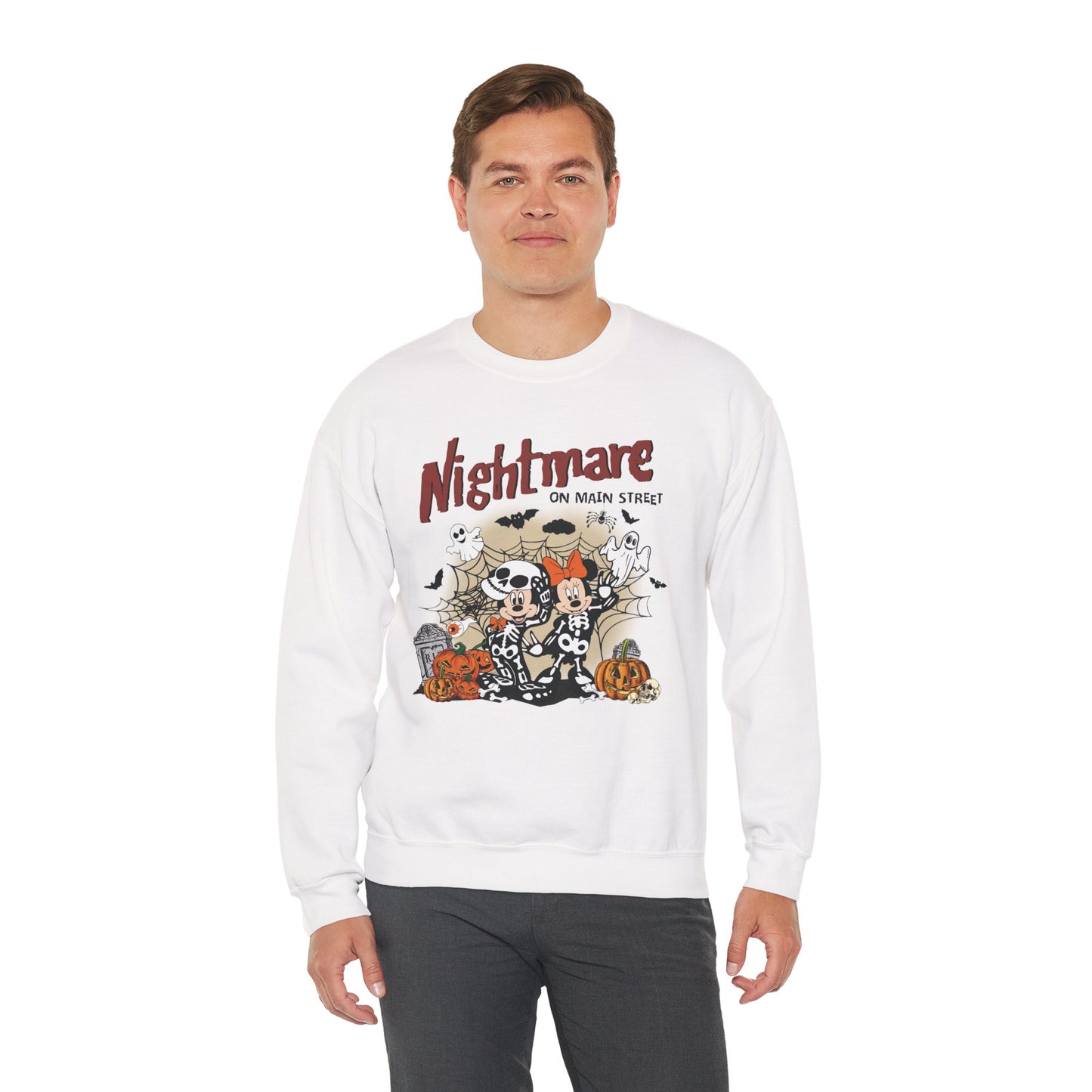 Nightmare On Main Street IV Unisex Heavy Blend Crewneck Sweatshirt