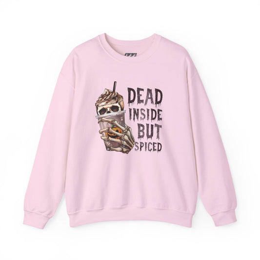 Dead Inside But Spiced Unisex Heavy Blend Crewneck Sweatshirt