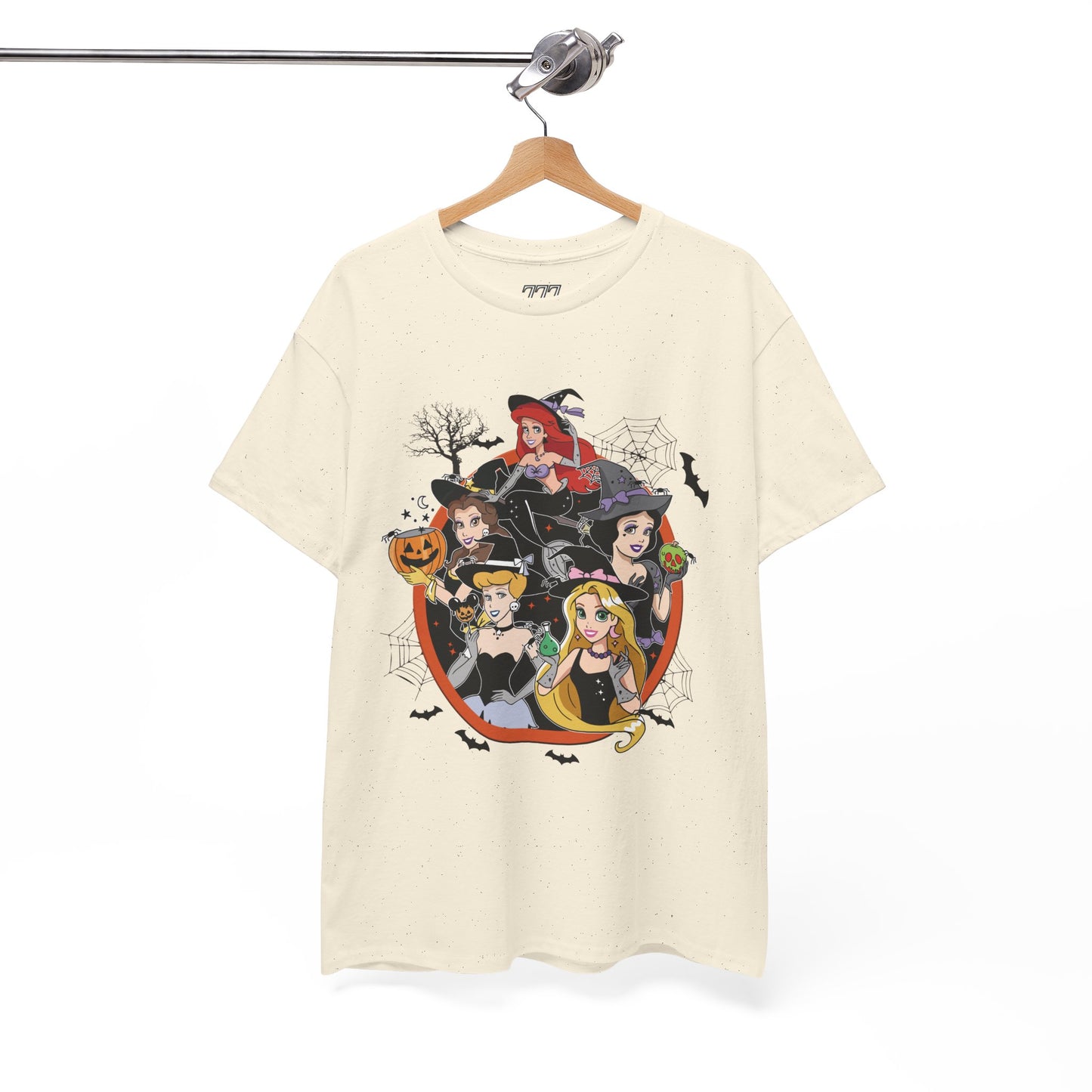 Princess Halloween-Themed Unisex Heavy Cotton T-Shirt