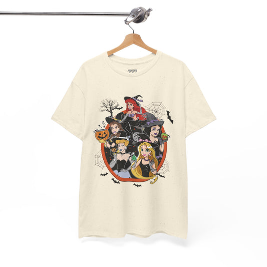Princess Halloween-Themed Unisex Heavy Cotton T-Shirt
