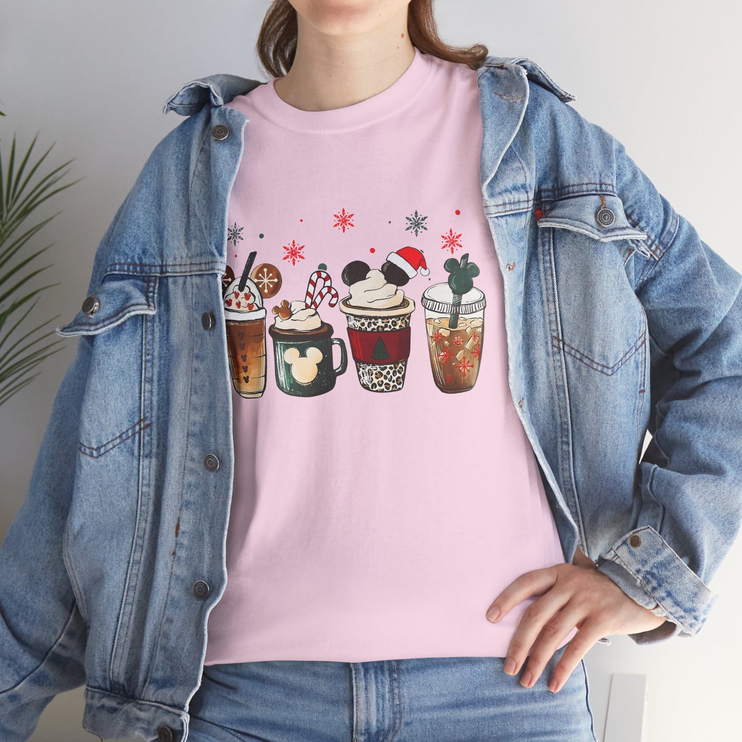 Christmas Coffee Lovers T-Shirt – Cute Holiday Drink Art Tee (Unisex)