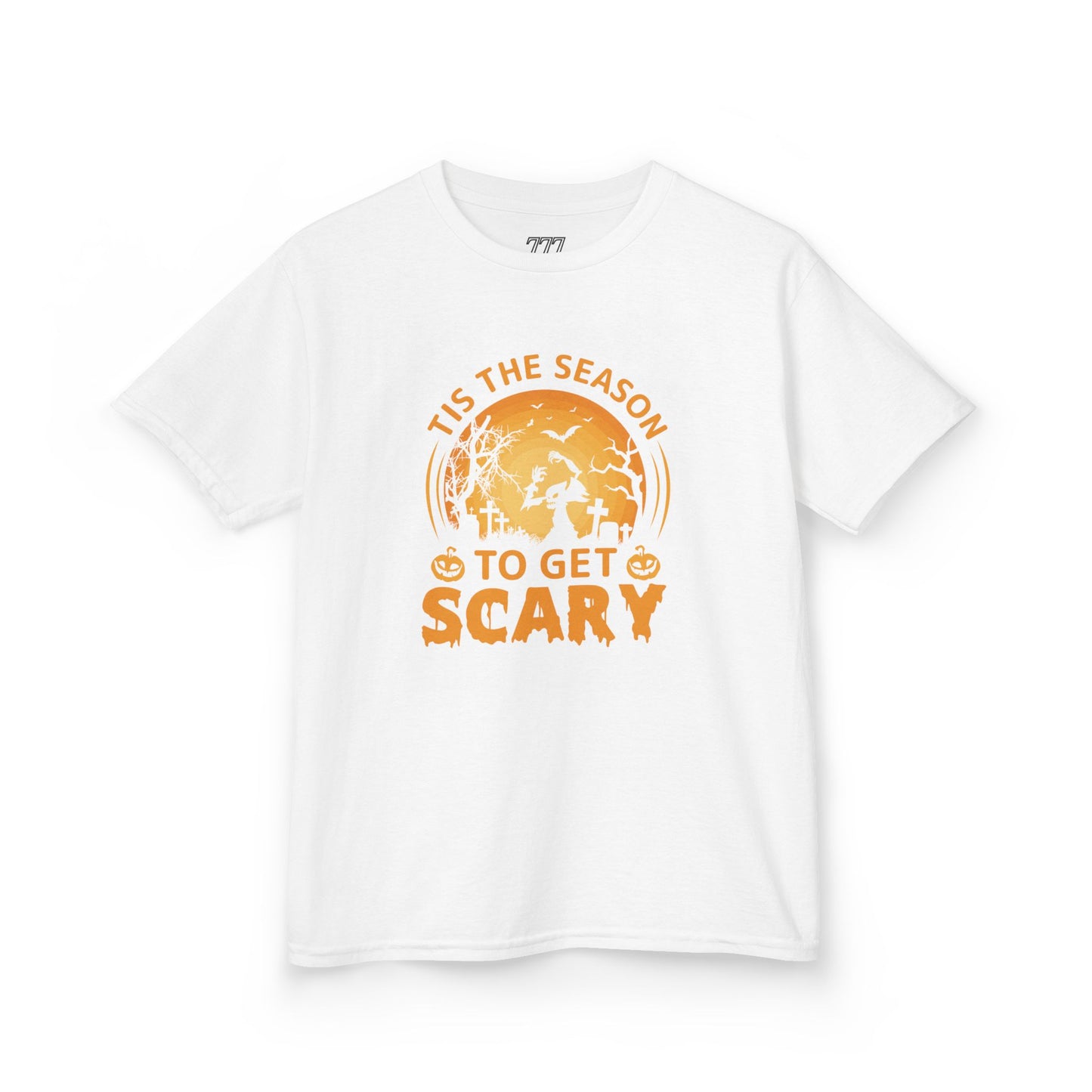 Tis The Season To Get Scary Kids Heavy Cotton T-Shirt