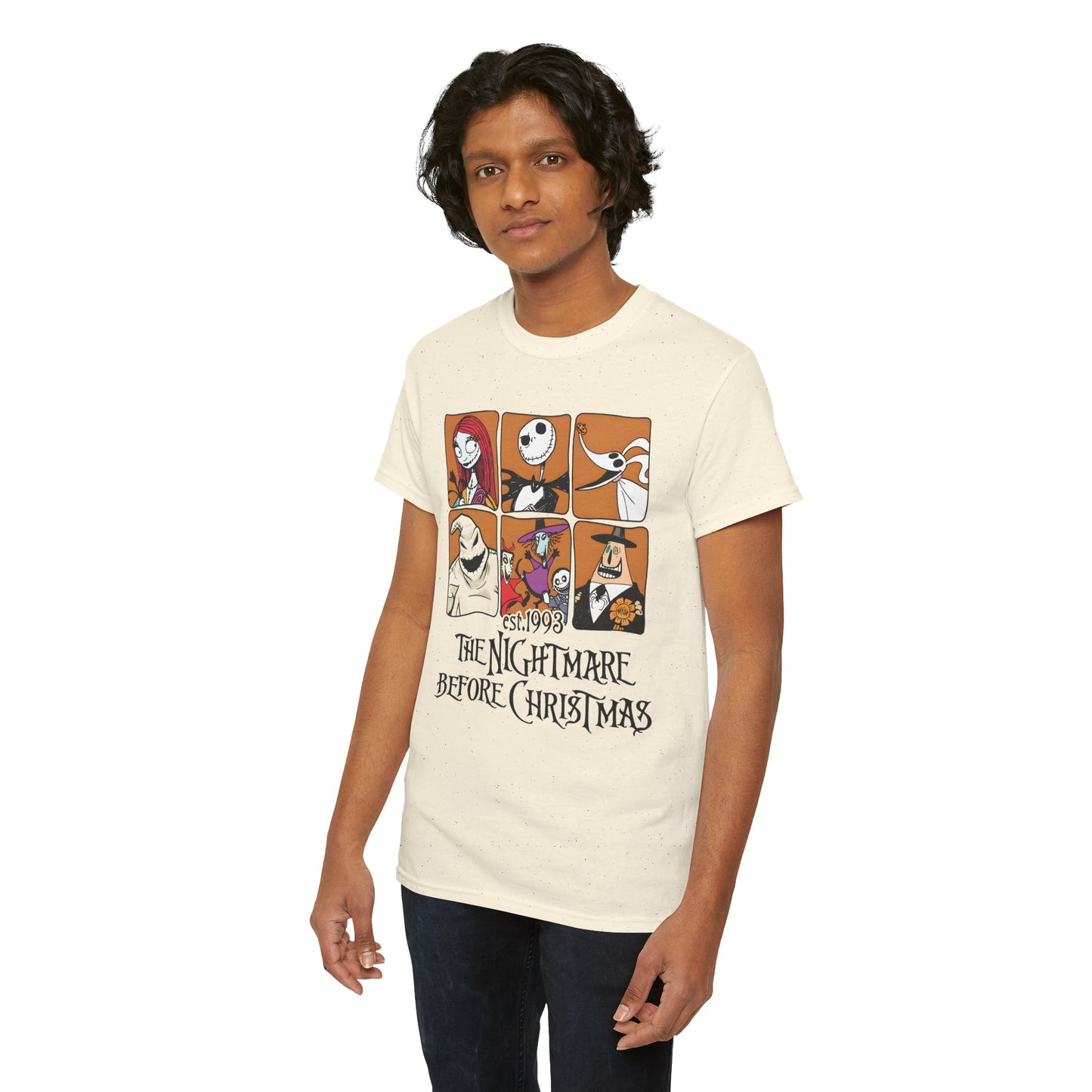 The Nightmare Before Christmas Unisex Heavy Cotton T-Shirt