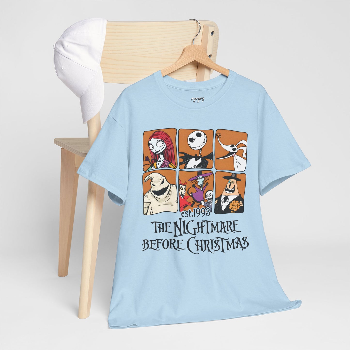 The Nightmare Before Christmas Unisex Heavy Cotton T-Shirt
