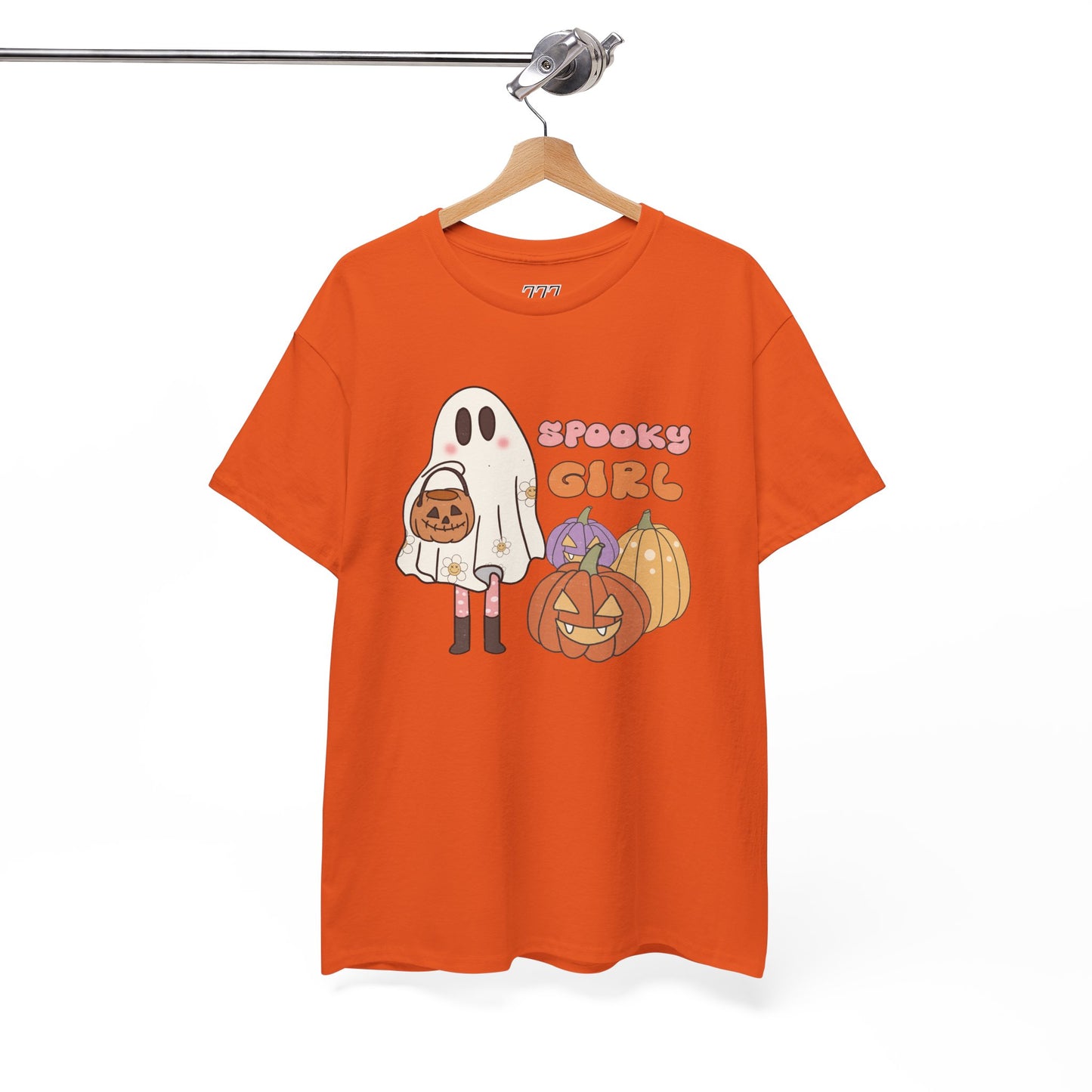 Spooky Girl Women's Heavy Cotton T-Shirt