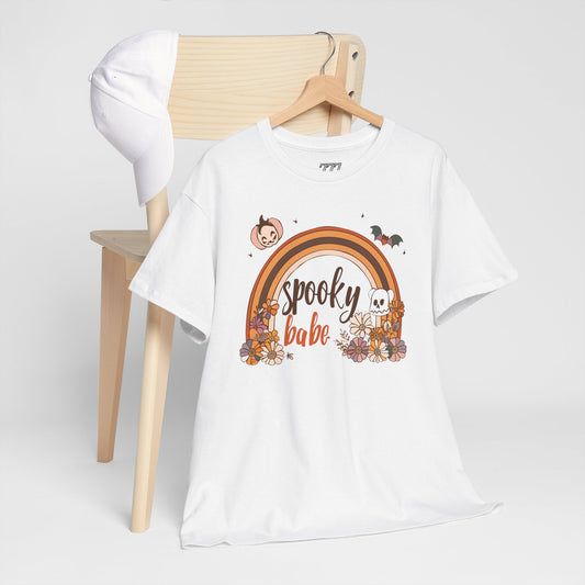 Spooky Babe Women's Heavy Cotton T-Shirt