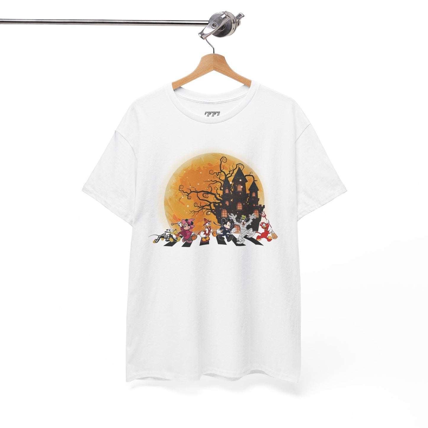 Haunted Crosswalk Unisex Heavy Cotton T-Shirt