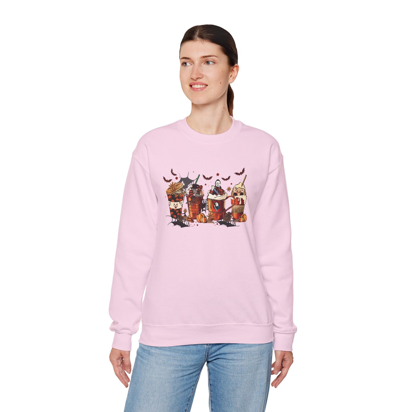 Slasher Coffee Unisex Heavy Blend Crewneck Sweatshirt