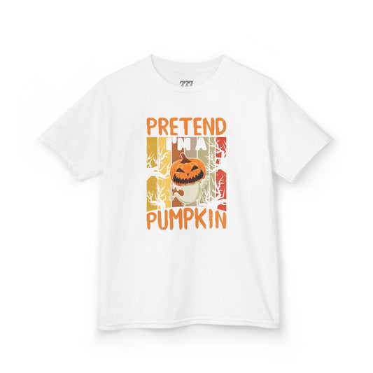 Pretend I'm A Pumpkin Kids Heavy Cotton T-Shirt