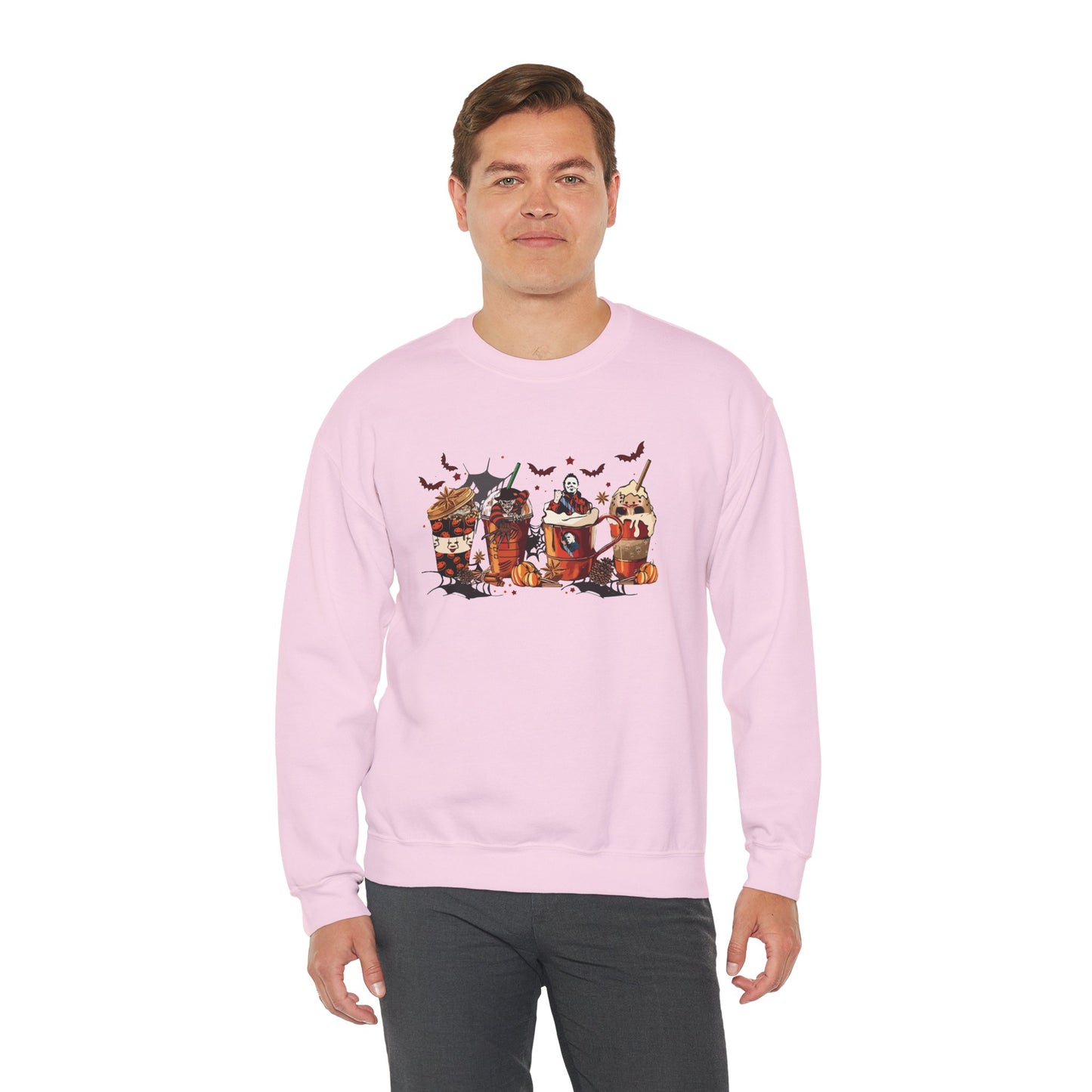 Slasher Coffee Unisex Heavy Blend Crewneck Sweatshirt