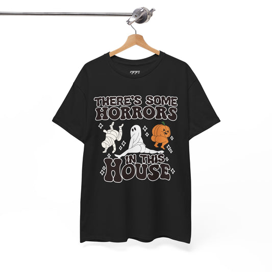 There's Some Horrors In This House Unisex Heavy Cotton T-Shirt
